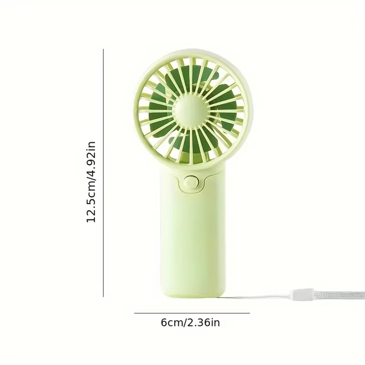 Canicule AirGo Mini™ | Mini Ventilateur Portable Rechargeable